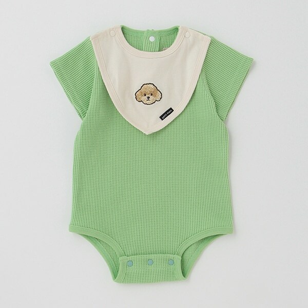 スタイつきロンパース