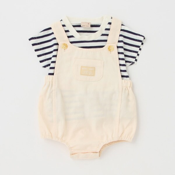 ボーダーTサロペセット