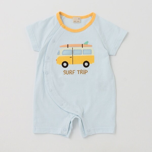 車アップリケカバーオール