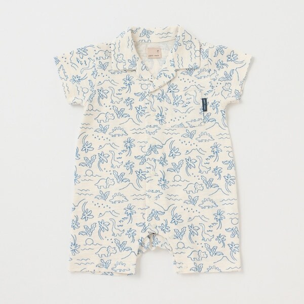 開衿カバーオール