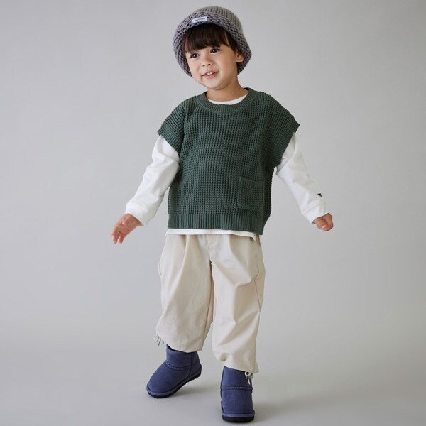 【リンク】ナイロンイージーパンツ（キッズサイズ）