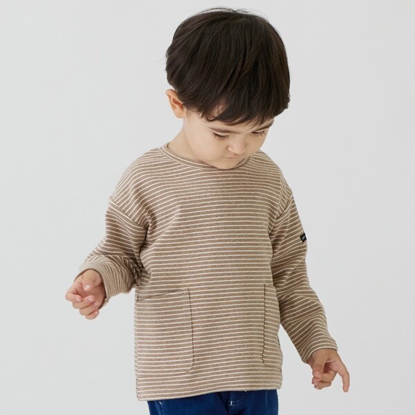 ボーダー長袖T
