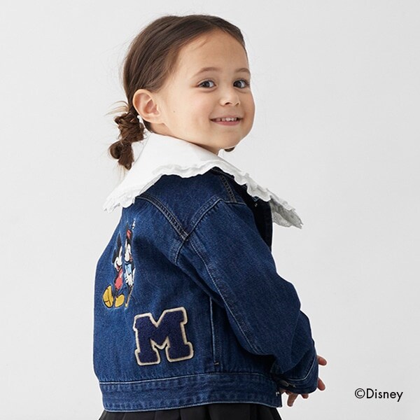 【Disney/リンク】デニムジャケット（キッズサイズ）