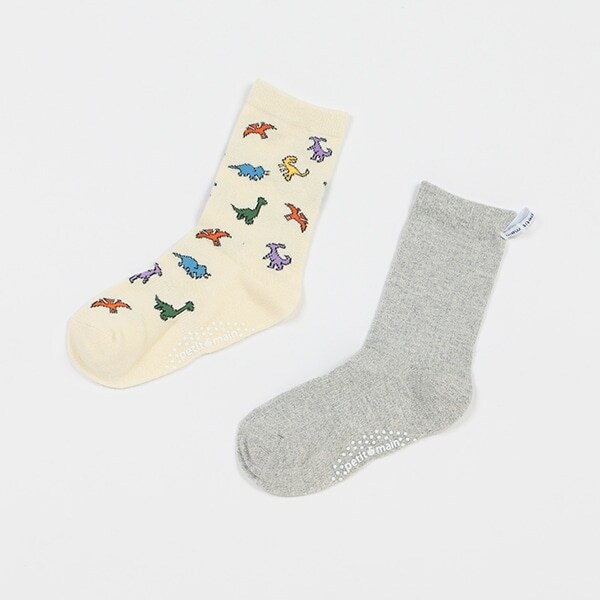 総柄/ワンポイントソックス２P