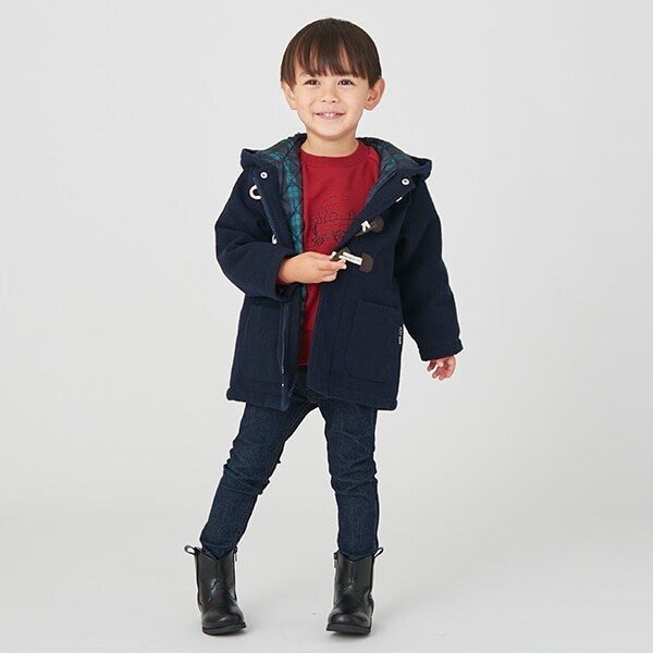 【裏起毛】デニムスキニーパンツ