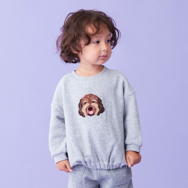 DOGサガラ長袖トレーナー