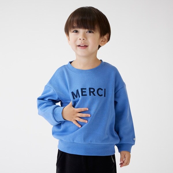 ロゴアップリケトレーナー