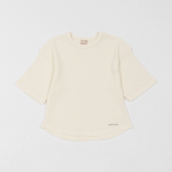 ワッフルゆるっとシルエットTシャツ