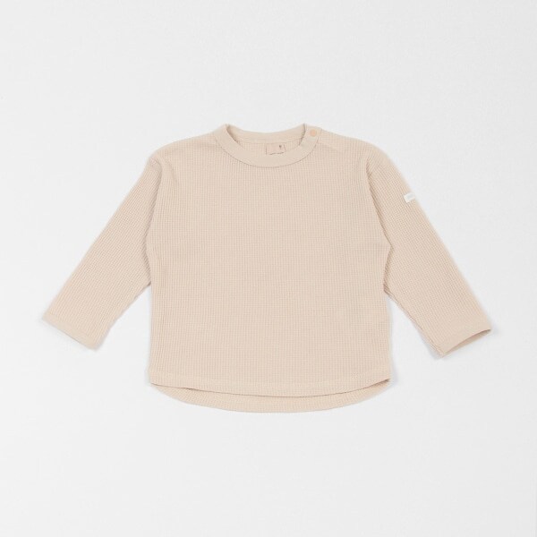 【Good price】ワッフル長袖Tシャツ