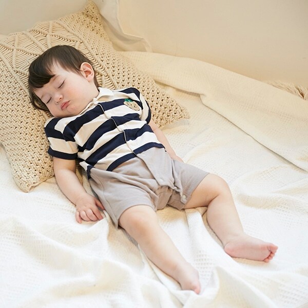 【リンク】ボーダーカバーオール