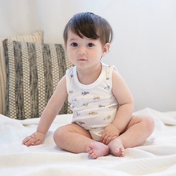 【オーガニック】タンクロンパース