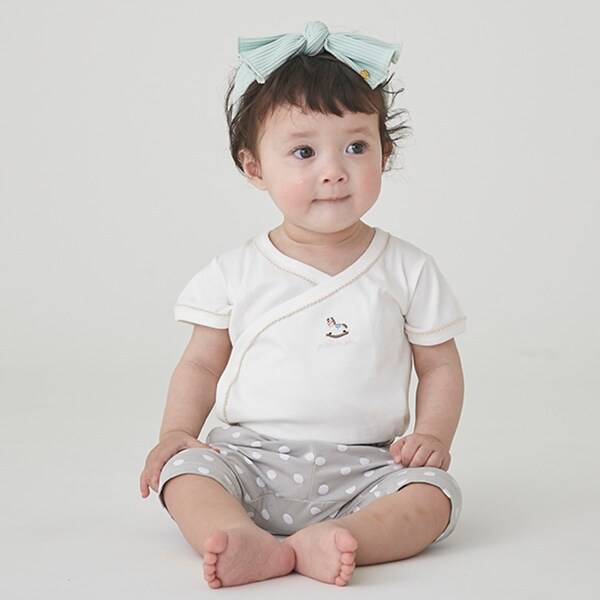 【プティプラ】半袖ロンパース