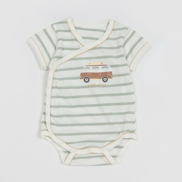 【プティプラ】半袖ロンパース