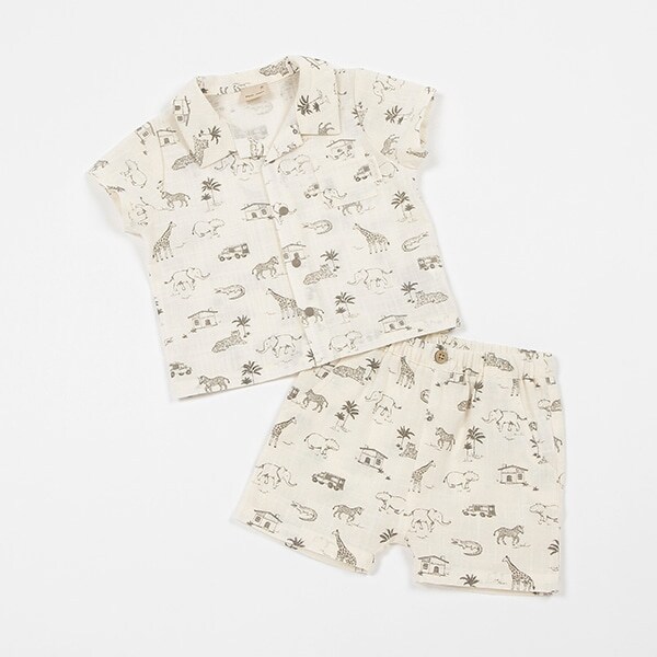 【リンク・接触冷感】柄セットアップ(ベビーサイズ)