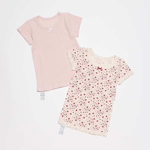 【オーガニック】半袖肌着2P