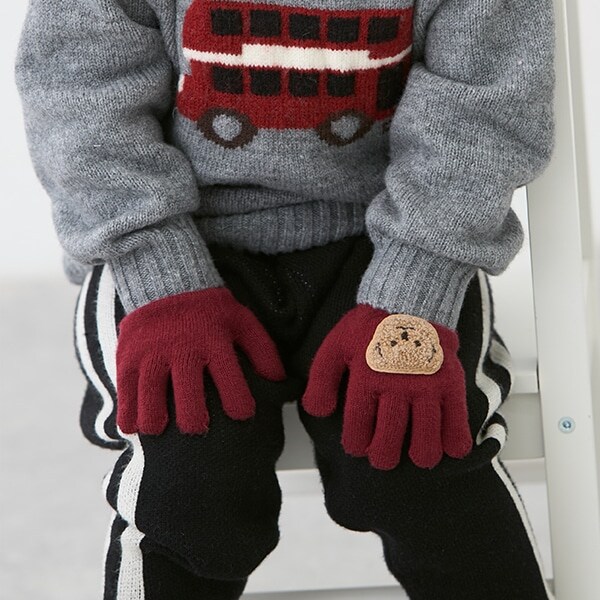 アップリケ手袋