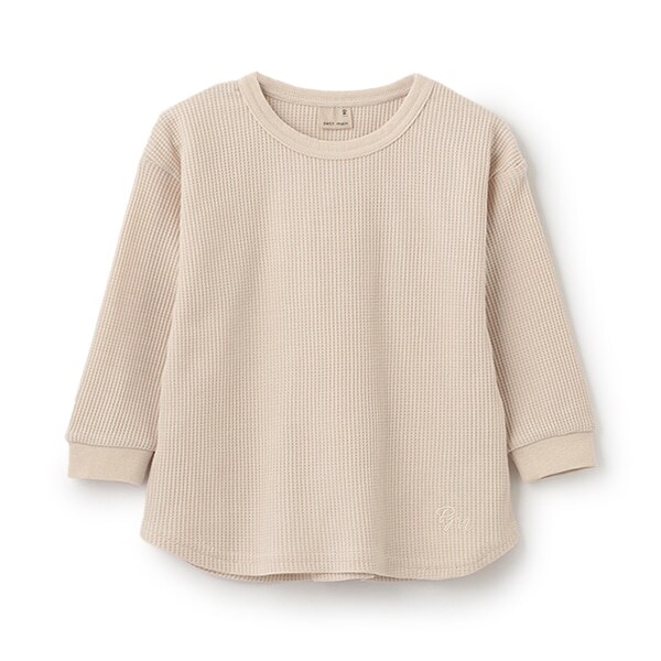 【GOODPRICE】ワッフル長袖Tシャツ