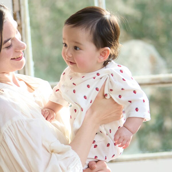 【弱酸性】7分袖2WAYオール