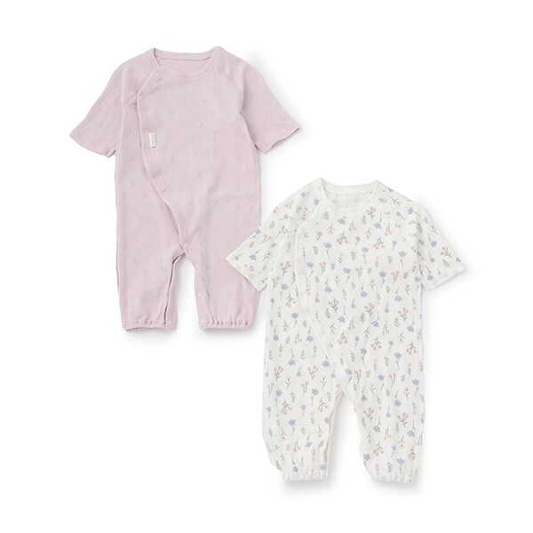 【弱酸性】7分袖2WAYオール