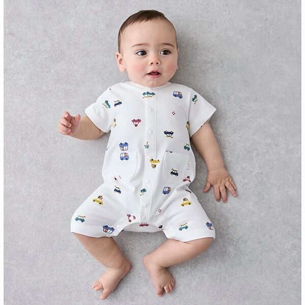 【GOODPRICE】半袖カバーオール