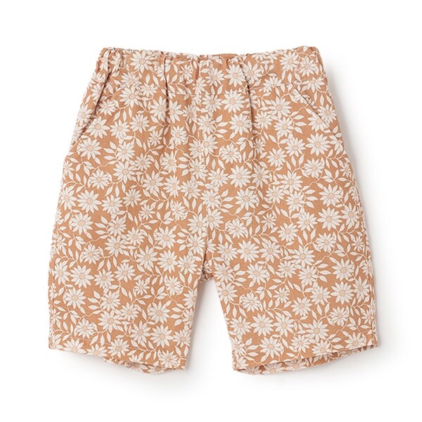 総柄ハーフパンツ