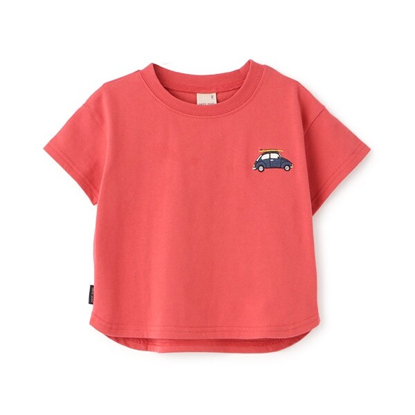 【GOODPRICE冷感/WEB限定価格】刺しゅう半袖Tシャツ