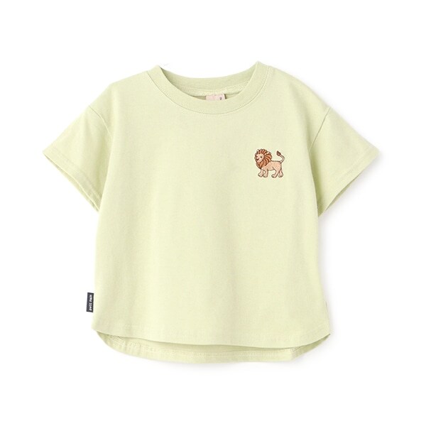 【GOODPRICE冷感/WEB限定価格】刺しゅう半袖Tシャツ