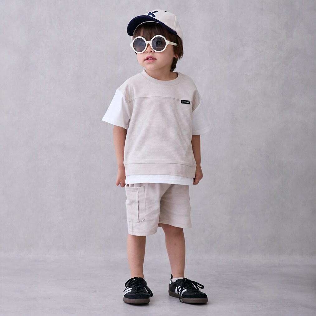 【接触冷感】ドッキングカットセットアップ