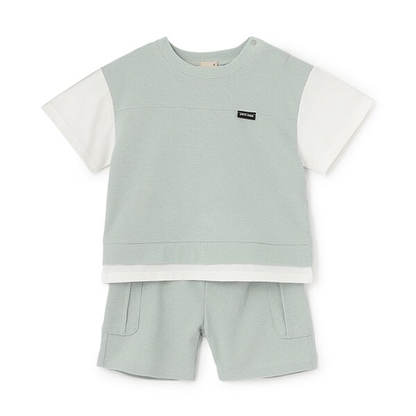 【接触冷感】ドッキングカットセットアップ