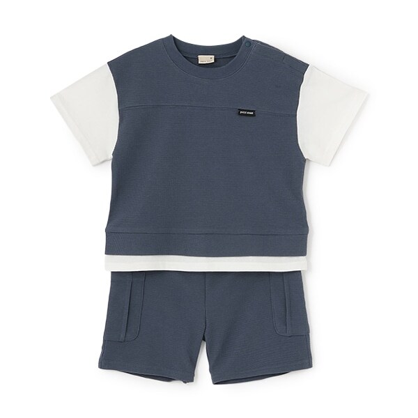 【接触冷感】ドッキングカットセットアップ