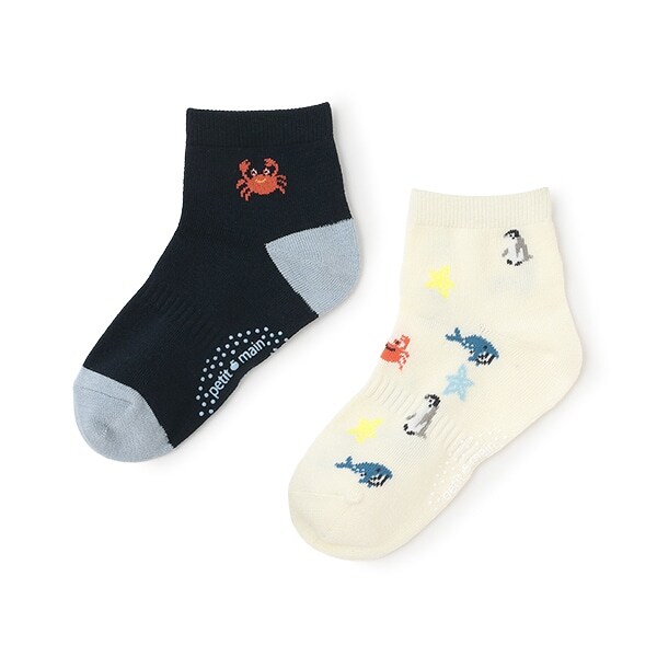 BOYS接触冷感ソックス2P