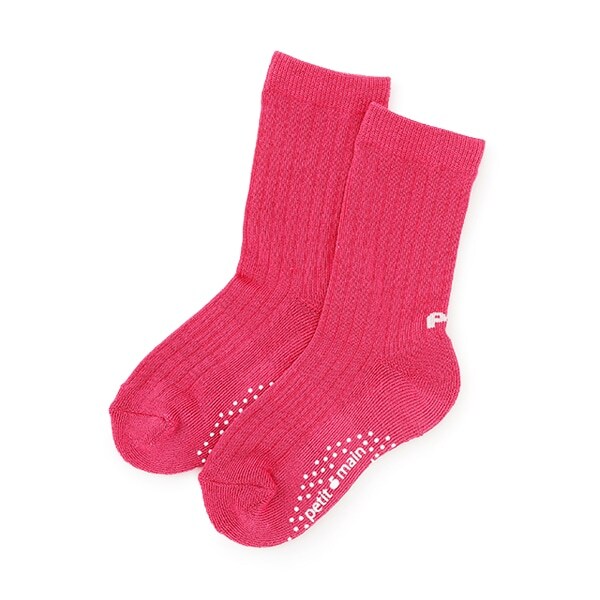 底パイルカラーリブソックス