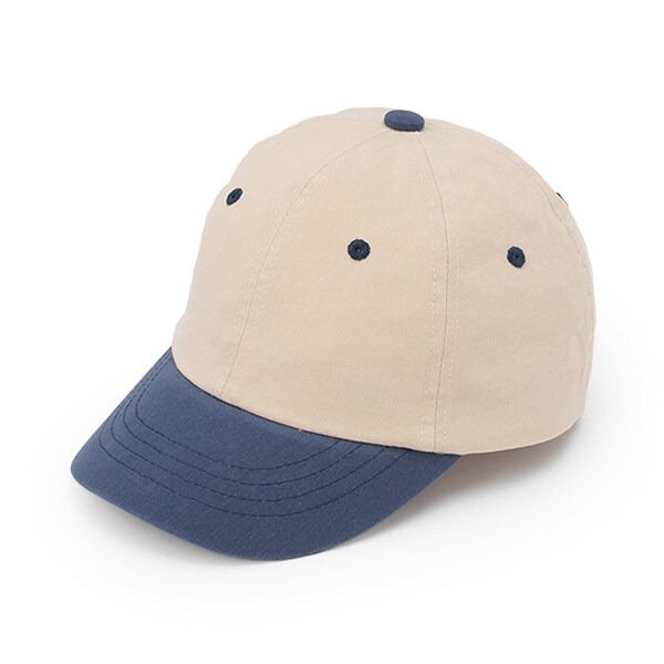 バイカラーキャップ