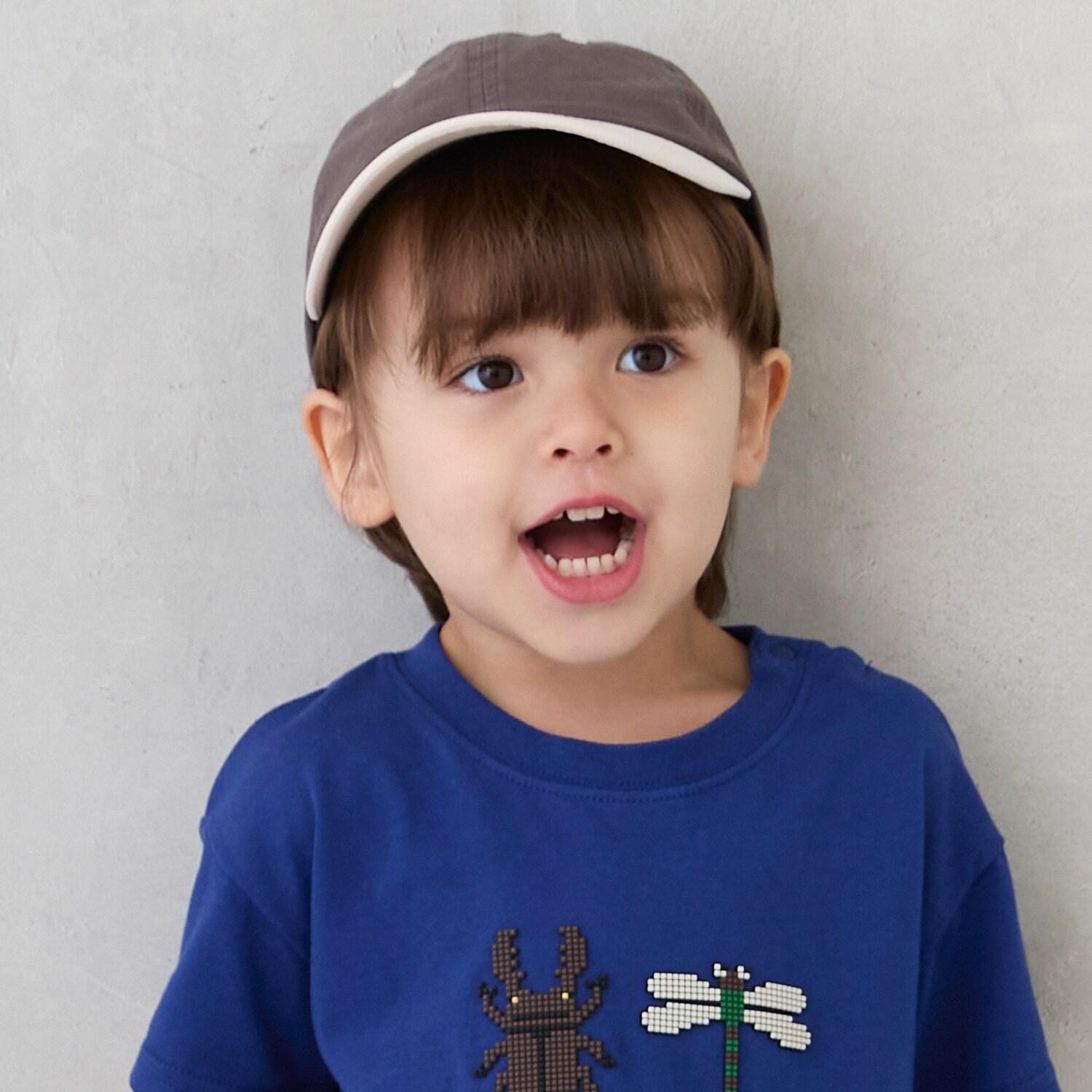 バイカラーキャップ