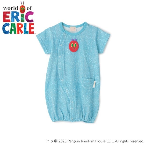 【はらぺこあおむし】総柄2WAYオール