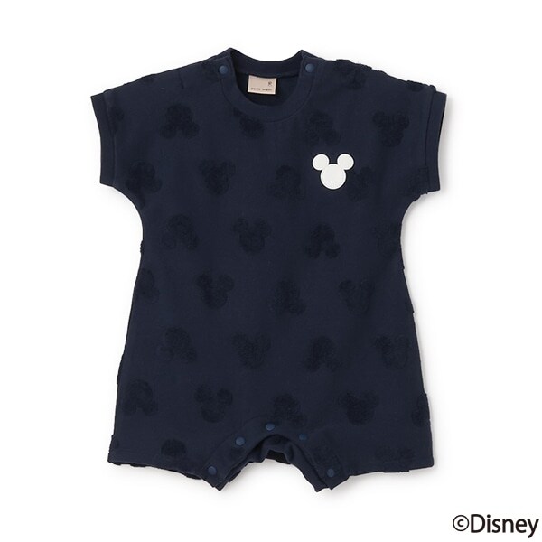 【Disney】パイルジャガードカバーオール