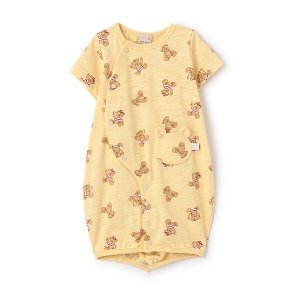 クマ総柄2WAYオール