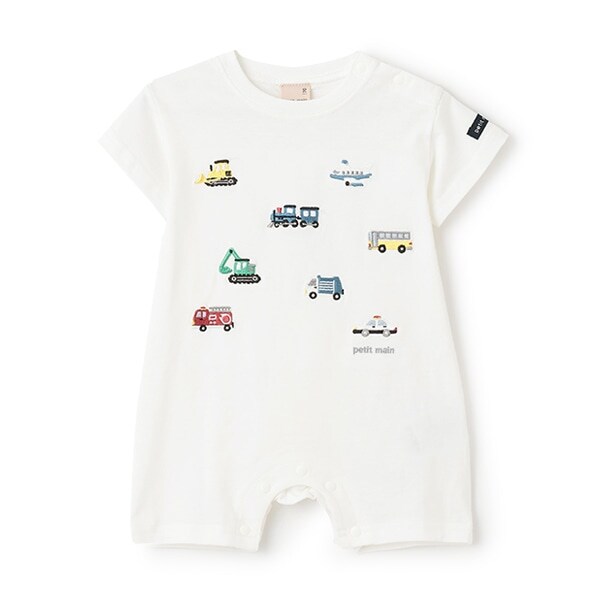 【リンク】働く車刺しゅうカバーオール