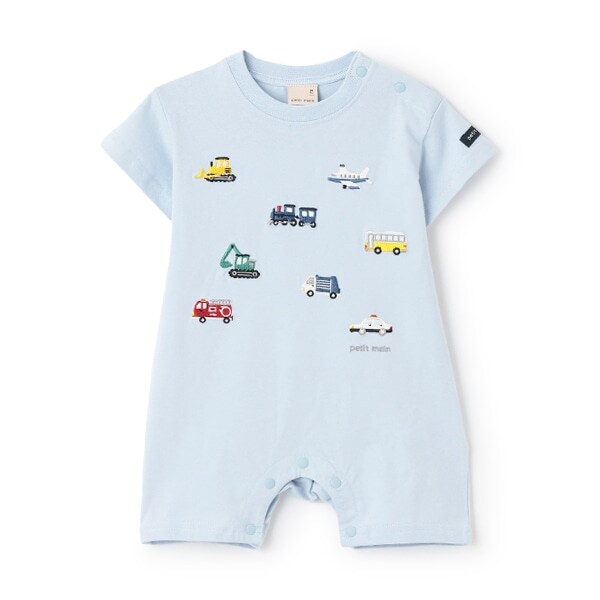 【リンク】働く車刺しゅうカバーオール