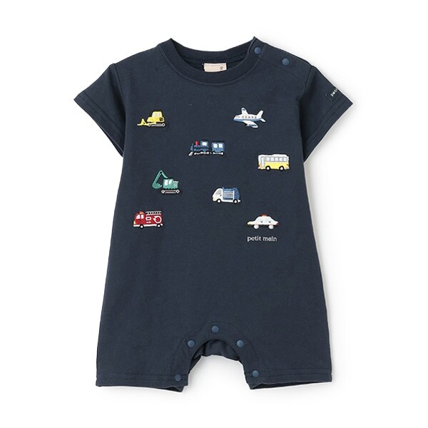 【リンク】働く車刺しゅうカバーオール