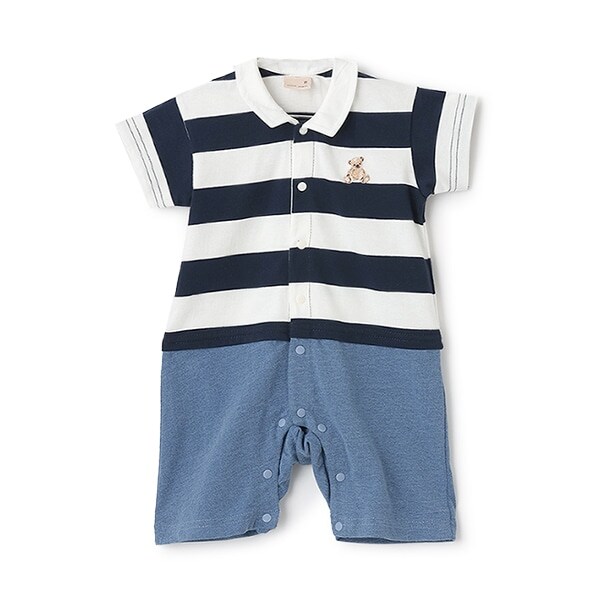 【リンク】半袖ラガーカバーオール