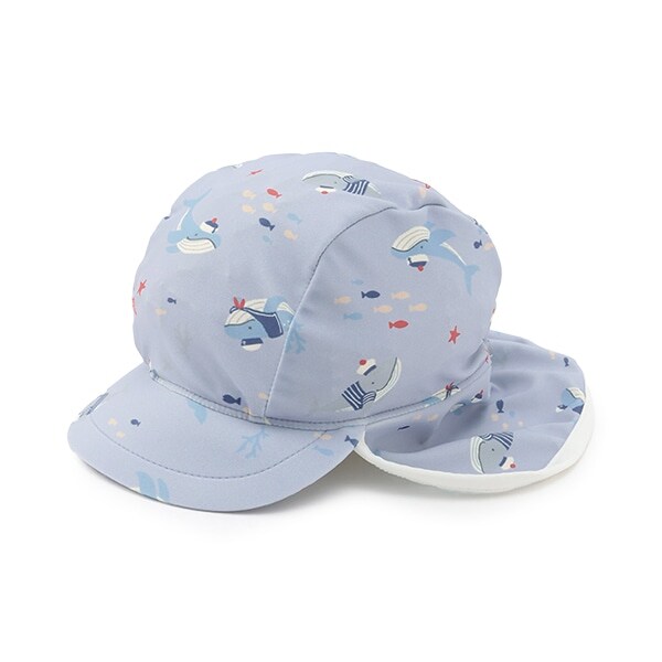 【SWIM】総柄日除けスイムキャップ