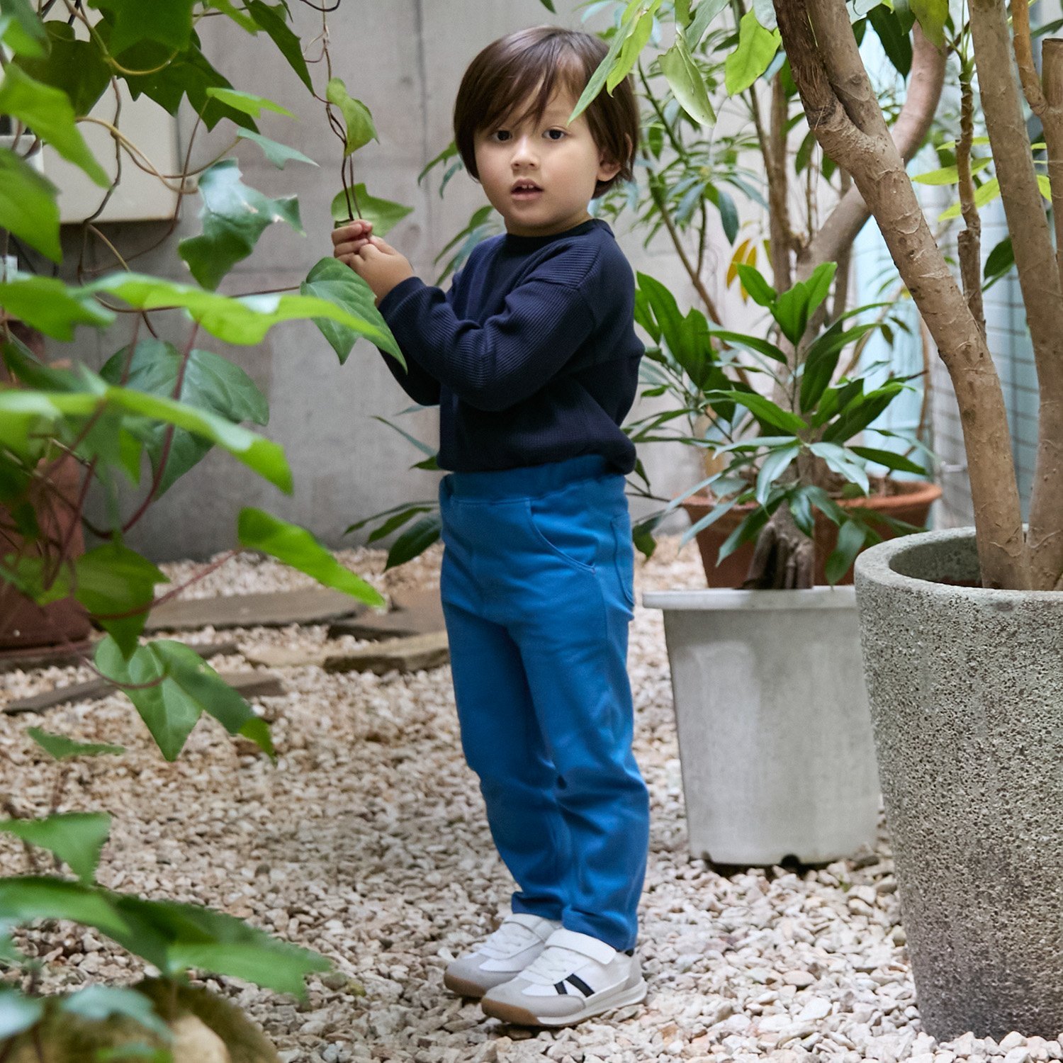 【Lee】のびのびカットレギンス