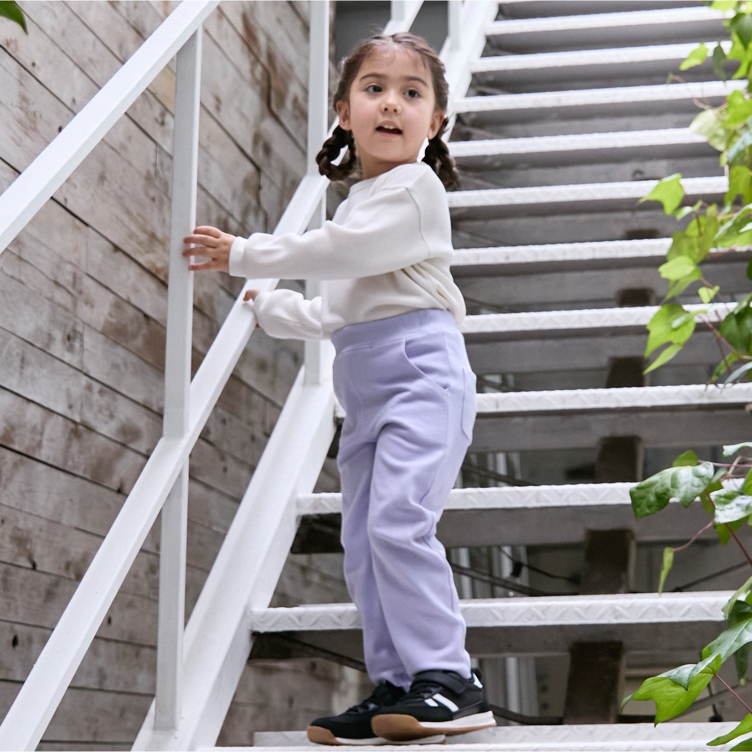 【Lee】のびのびカットレギンス