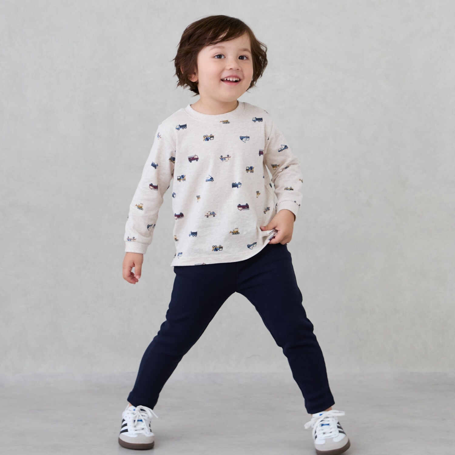 【プティプラ】BOYS10分丈レギンス