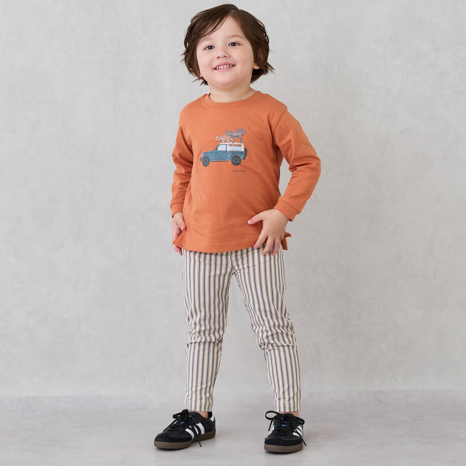 【プティプラ】BOYS10分丈レギンス