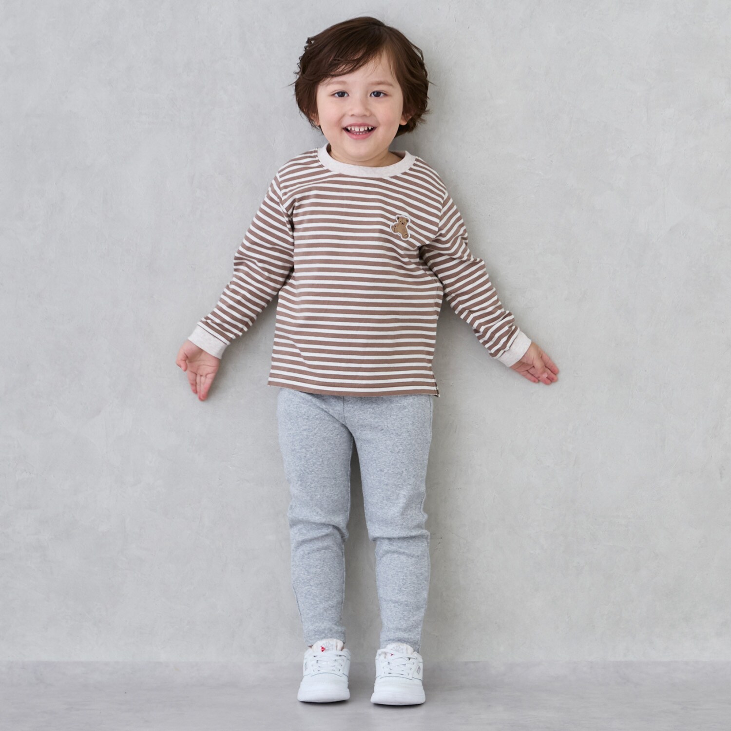 【プティプラ】BOYS10分丈レギンス