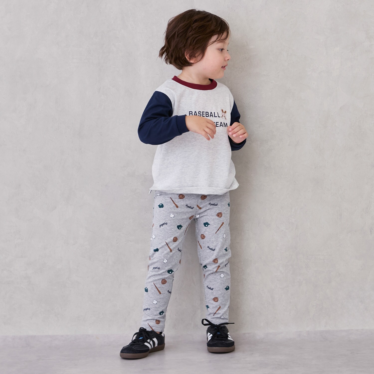 【プティプラ】BOYS10分丈レギンス