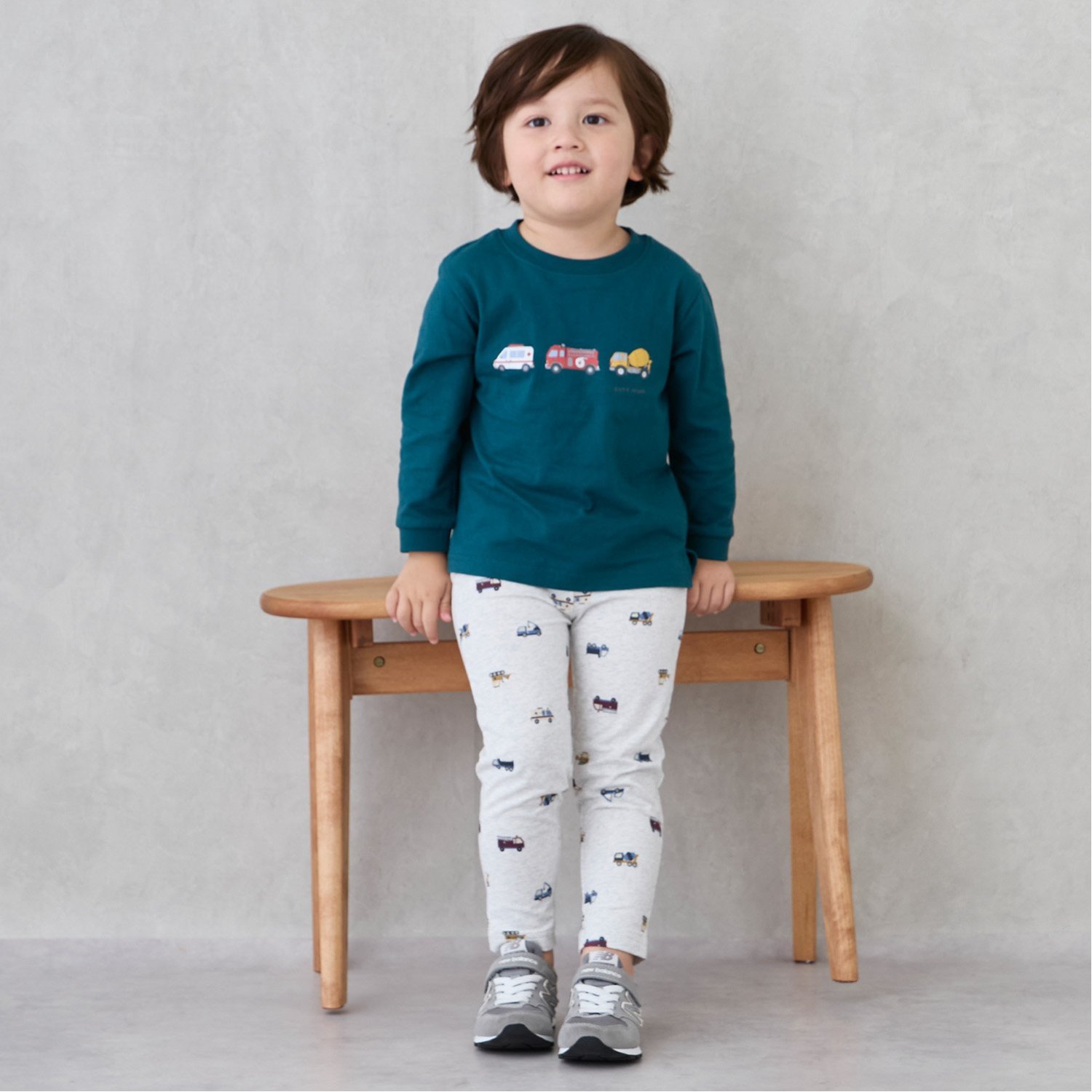 【プティプラ】BOYS10分丈レギンス