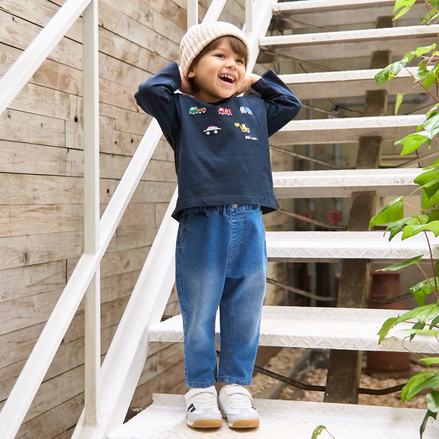 わんぱくテーパードパンツ